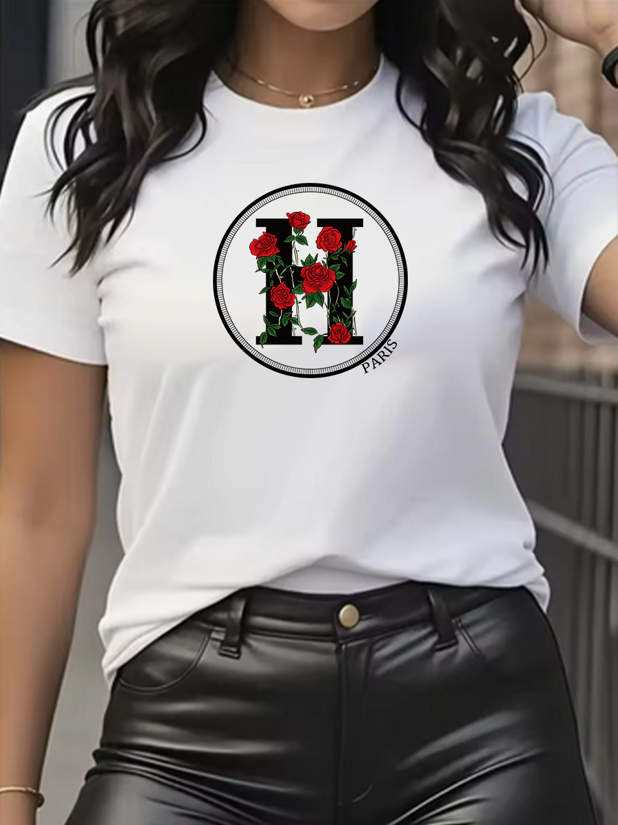 Streetwear Brand Top - Women's T-Shirt Leisure Fashion Short Sleeve