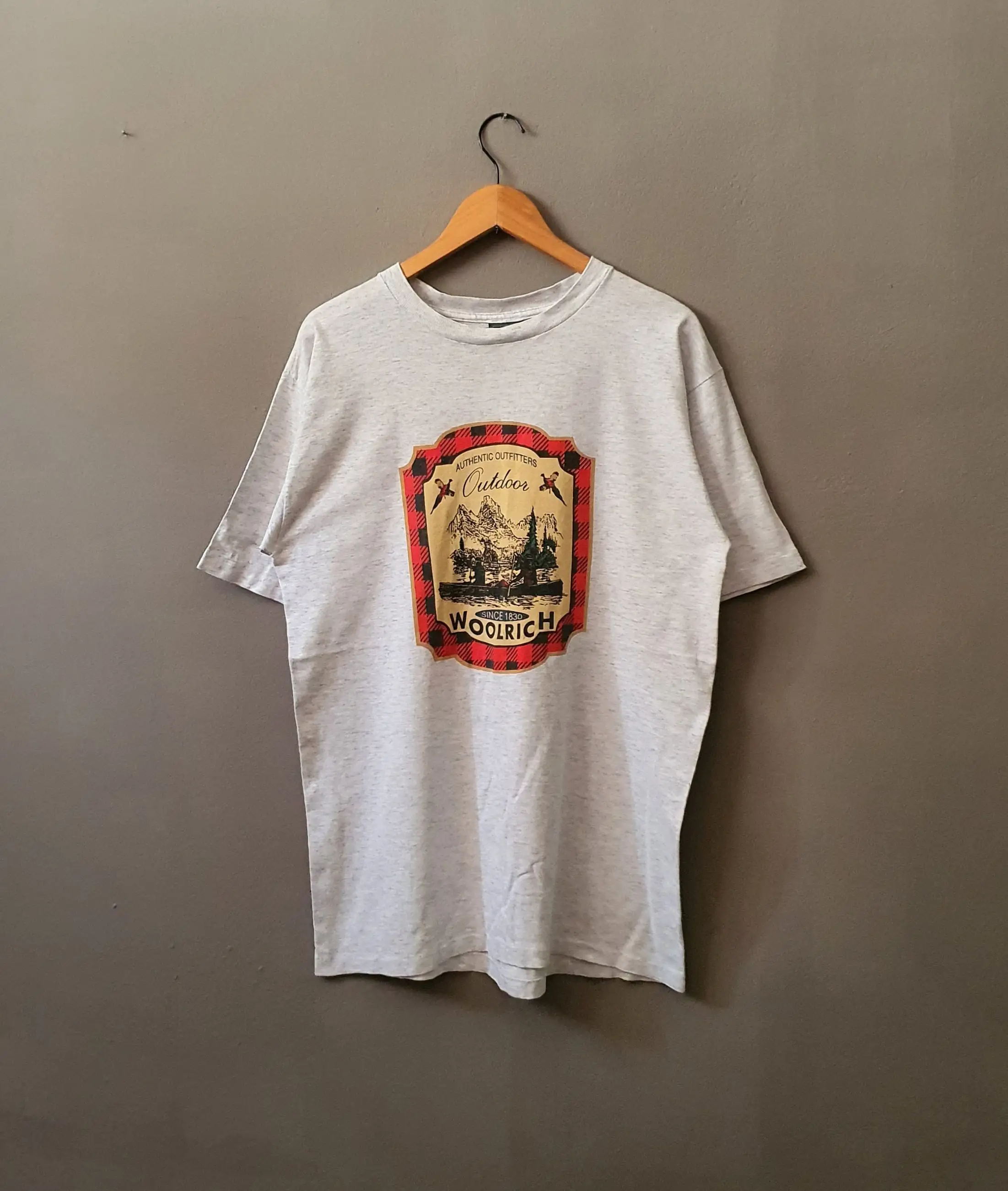 Streetwear Brand Usa - Vintage 90s WOOLRICH Outdoor Outfitters T