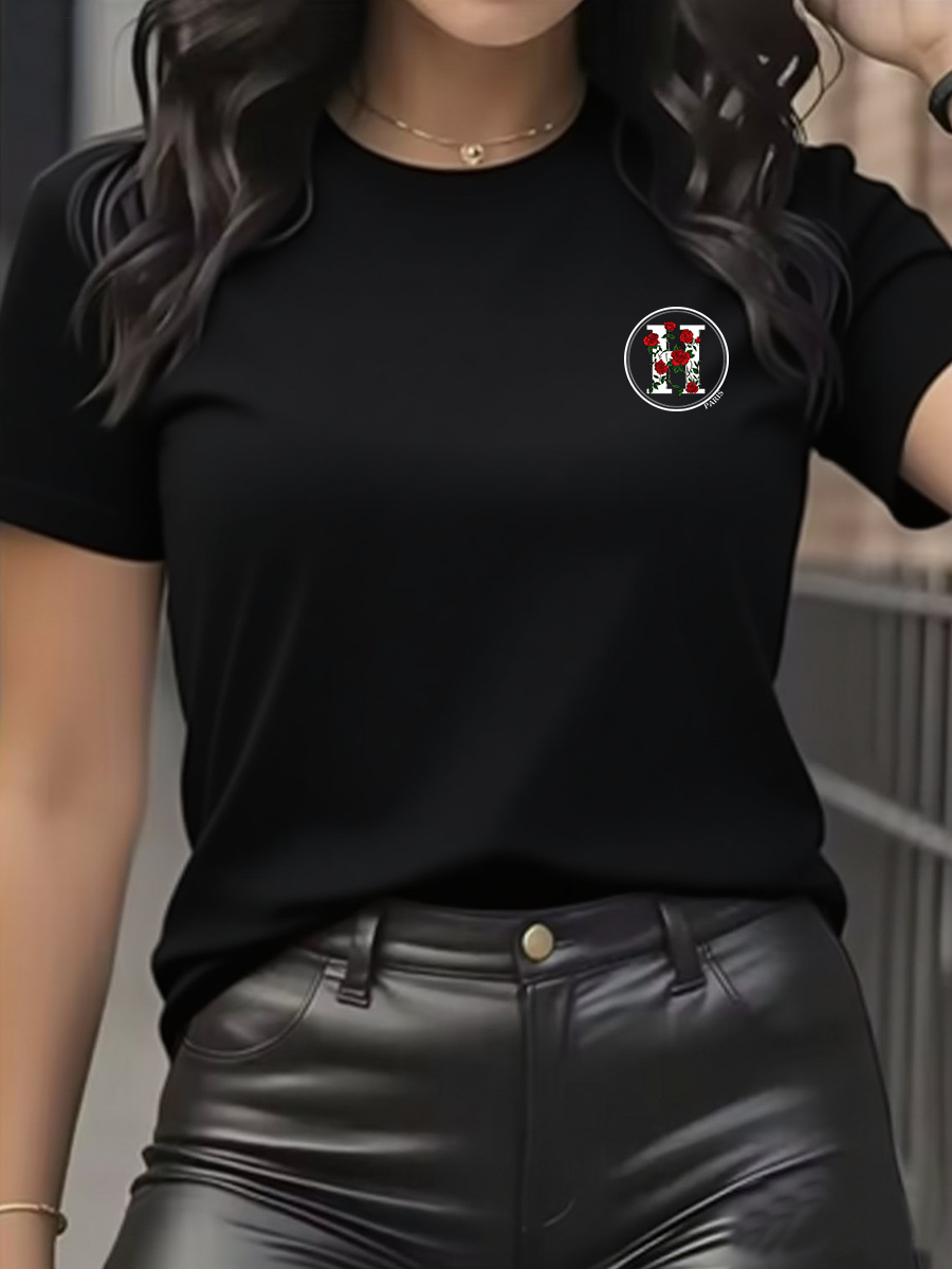 Women's T-Shirt Leisure Fashio – обзор и цена Streetwear Brand Top