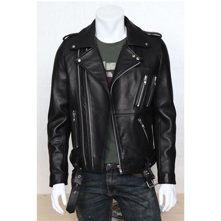 Motorcycle PU Leather Jacket f – обзор и цена Streetwear Brand Jacket