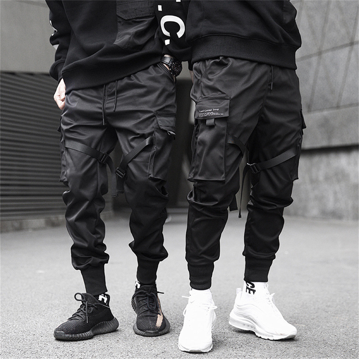Black Hip Hop Cargo Pants Summ – обзор и цена Streetwear Brand Jacket