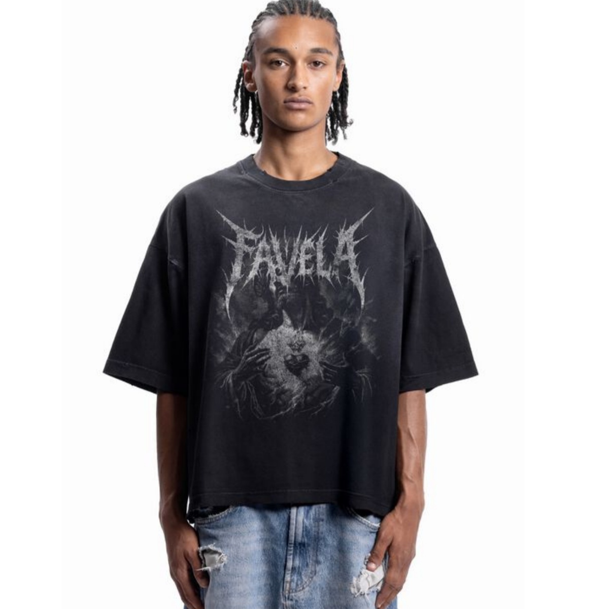 Sacred Heart Metal Font Street – обзор и цена Streetwear Brand Font