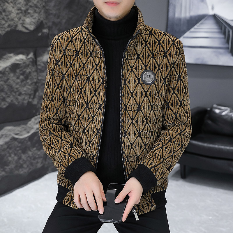 Brand winter Jacquard Woolen J – обзор и цена Streetwear Brand Jacket