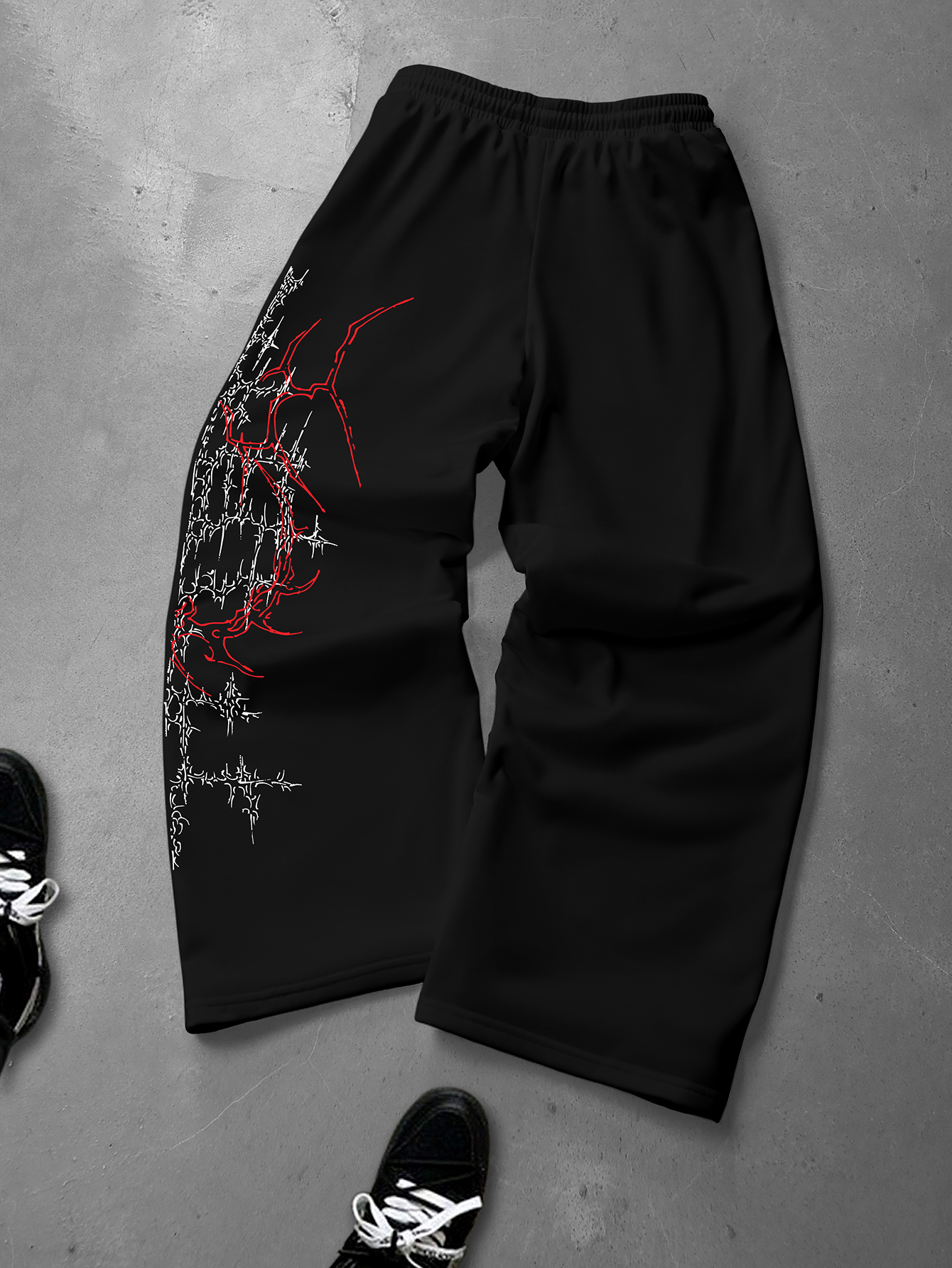 Men's Oversized Gothic Streetw – обзор и цена Streetwear Brand Font