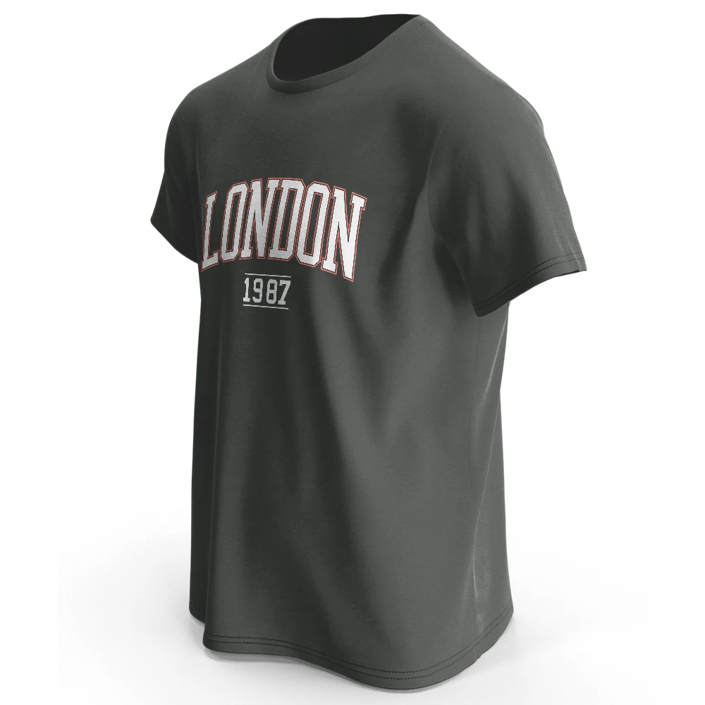 S-4XL Men's London 1987 Vintag – обзор и цена Streetwear Brand London